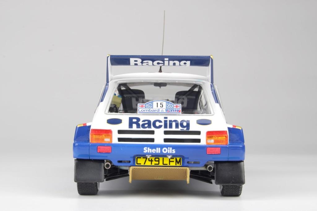 Platz Belkits Scale MG Metro 6R4 1986 RAC Rally Plastic Model Kit BEL016 1/24