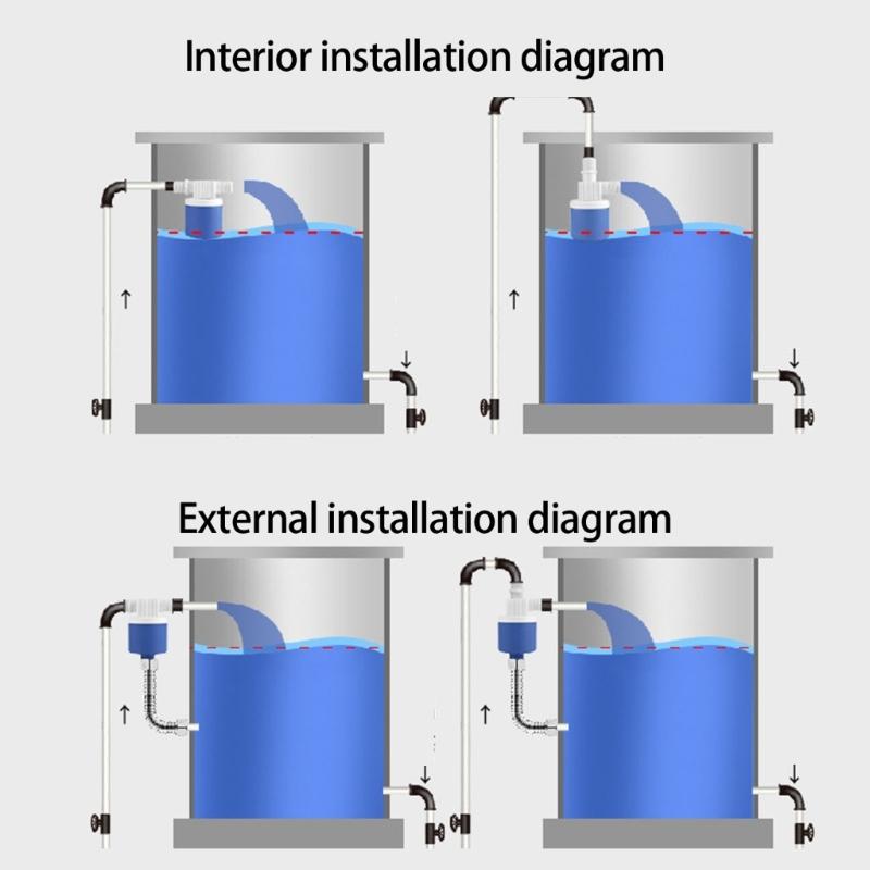 Water Tower Float Valves Water Level Controller Switches Automatic Limiter Top/Side Inlet Control Valves Easy To Install