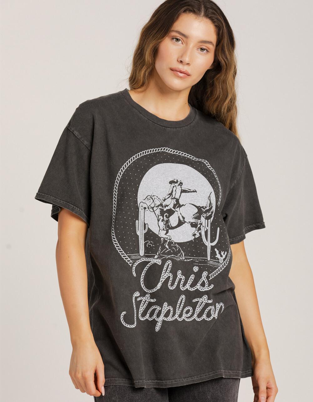 Chris Stapleton Shirt Chris Stapleton Cotton Black Unisex T-shirt S5XL VN3510 S