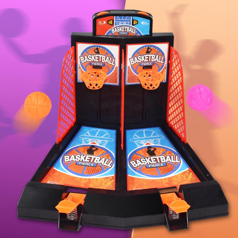 Giocattoli per bambini gioco a due giocatori giocattoli da tavolo per bambini sparare espulsione giocattoli per bambini espulsione con le dita pallacanestro