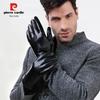 Pierre Cardin Men's Warm Goatskin Touchscreen Gloves