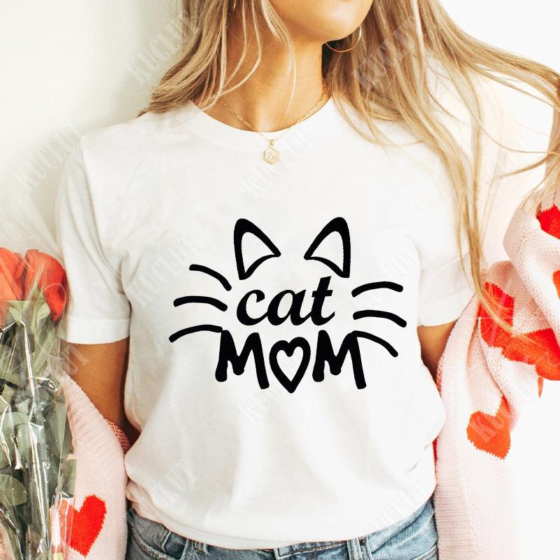 Funny Heart  Dog Paw Print Women Tshirts Fashion Summer Ladies Tshirts Short Sleeves Clothes Love Heart Fashion Casual Shirts