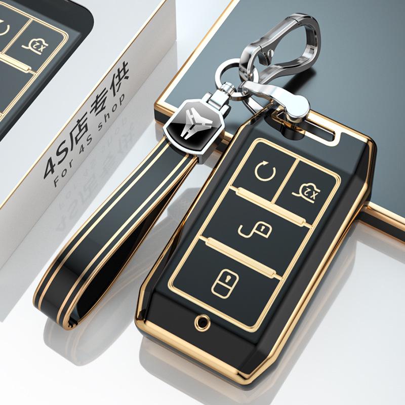 Durable Key Covers for BYD e1/e2, e3/S2, Qin Yuan New Energy - Anti-Drop Design for Men & Women