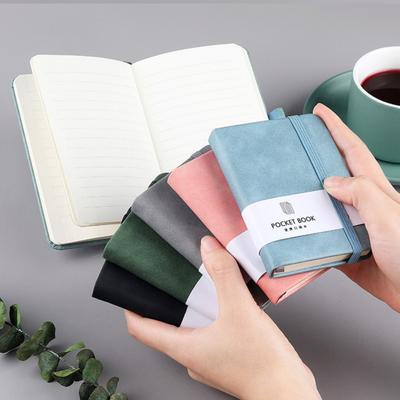 Notebook Stylish Portable Diary Notebook with Elastic Strap Design Compact Record Notepad for Home Office