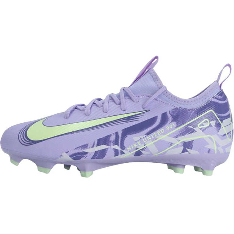 New Nike Anti-Slip Wear-Resistant Low-Top Kids' Soccer Shoes Purple Kids' HF1588-500