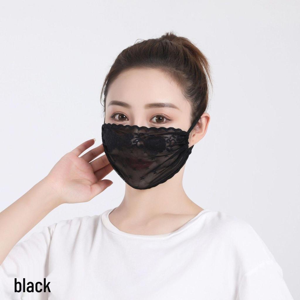 Women's Breathable Summer Mesh Sun Protection Face Mask