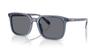 Sunglasses 0HC8411U TRANSPARENT BLUE 55 [Coach]