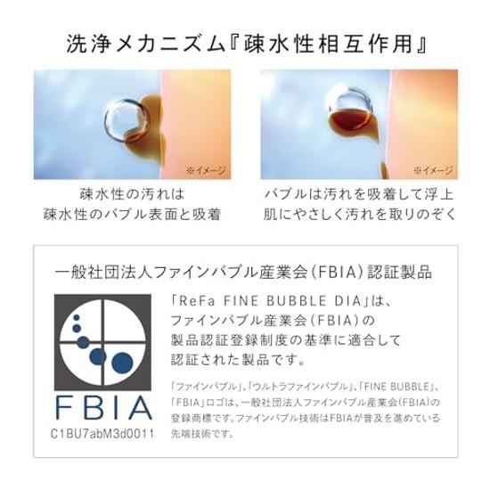 ReFa FINE BUBBLE DIA Kopfgröße 120mm