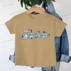 KPop Demon Hunters Tiger T-shirt Baby Girls Boys New Cartoon Cotton Tee Cute Tiger Print Crew Neck Cool Kids Tee Movie T-shirts