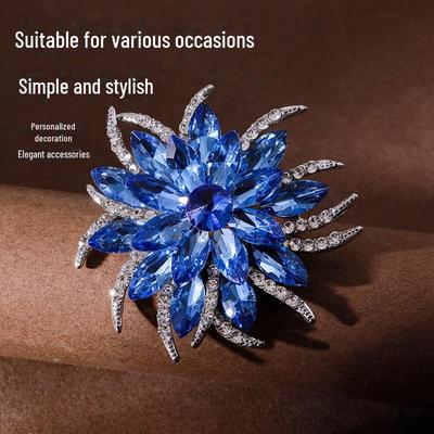 Luxusná kórejská brošňa: Elegantný a všestranný doplnok ku kabátom - japonská a kórejská móda pre ženy