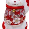 Osaka Choseido Celebrates Good Luck Brings Includes Original Wooden Tag Maneki-neko Figurine, Chirimen, Keiju, Charm, Fortune,