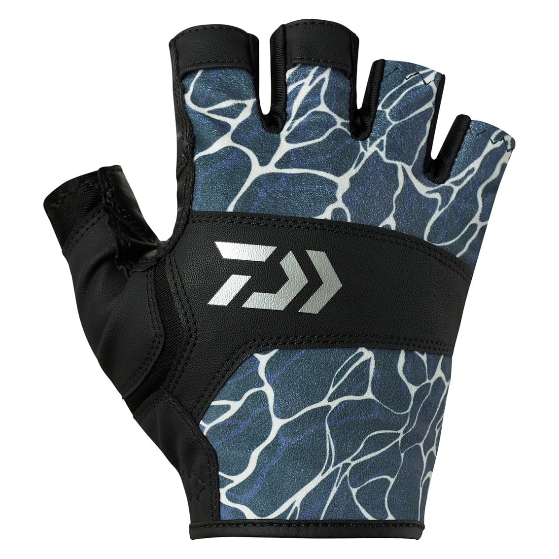 

Daiwa Game Tide Size L Gloves, 5-Piece Cut, 25DG-8125, Navy,