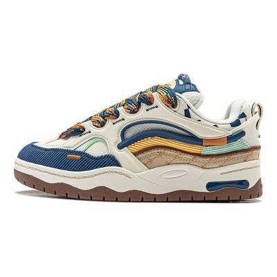 Li Ning CF Wygodne Oddychające Amortyzujące Trwałe Niskie Codzienne Buty Damska Sneakers Off-White AGCT330-4