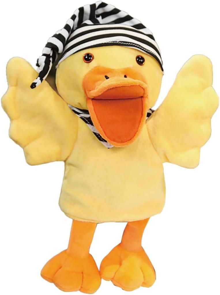 Ludus Felix Hand Puppet [Domestically Tested] Puppet Show Glove Puppet Ventriloquism Plush Toy (Duck)