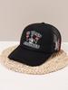 Unisex Skull Flame Embroidery Baseball Net Caps Spring and Summer Outdoor Adjustable Casual Hats Sunscreen Hat