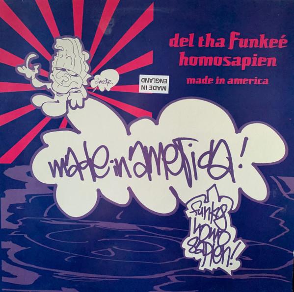 

12inch Record DEL THA FUNKEE HOMOSAPIEN Made In America 066303 Elektra UK Rap HipHopRB Used
