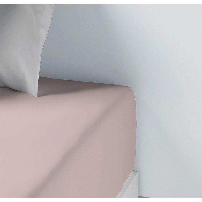 Drap housse - Les Ateliers du Linge - Blush - 100% Coton - 180 x 200 cm - Bonnet 35 cm