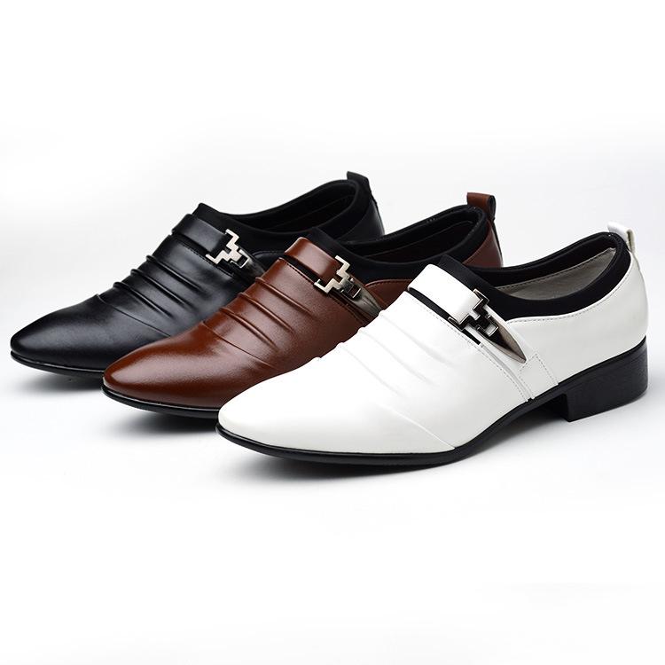 Freizeitschuhe Herren Überschuhe Business Formell Lederschuhe Große Größe Gepolsterte Herrenschuhe