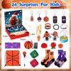 Advent Calendar 2025 Sport for Teen Boys Girls Teenagers Basketball Christmas Countdown Gifts Accessories and Decorations Stocking Stuffers