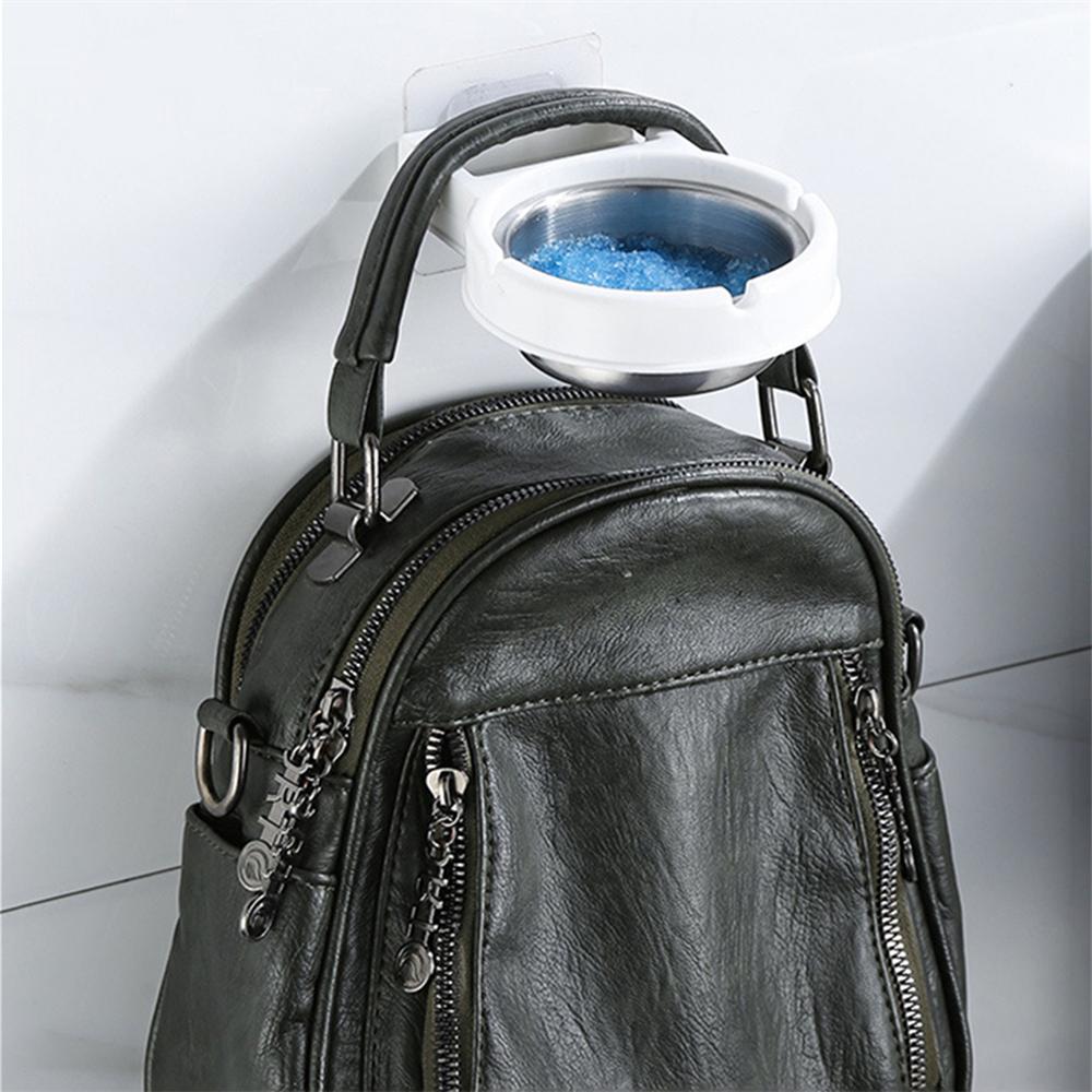 1pc Portable Ashtray Wall Pocket Smoke Holders Storage Cup Punch-Free Split Ashtray Household Storage Supplies
