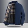 Large Men's Jacket Light Business Stand Up Collar Solid Color Men's Jacket Casual Versatile
