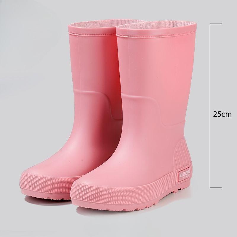 

Women s All-season Durable Non-slip Waterproof Mid-calf Water Shoes Kitchen Rubber Boots Outdoor Footwear 2025 Hot Sale 42
