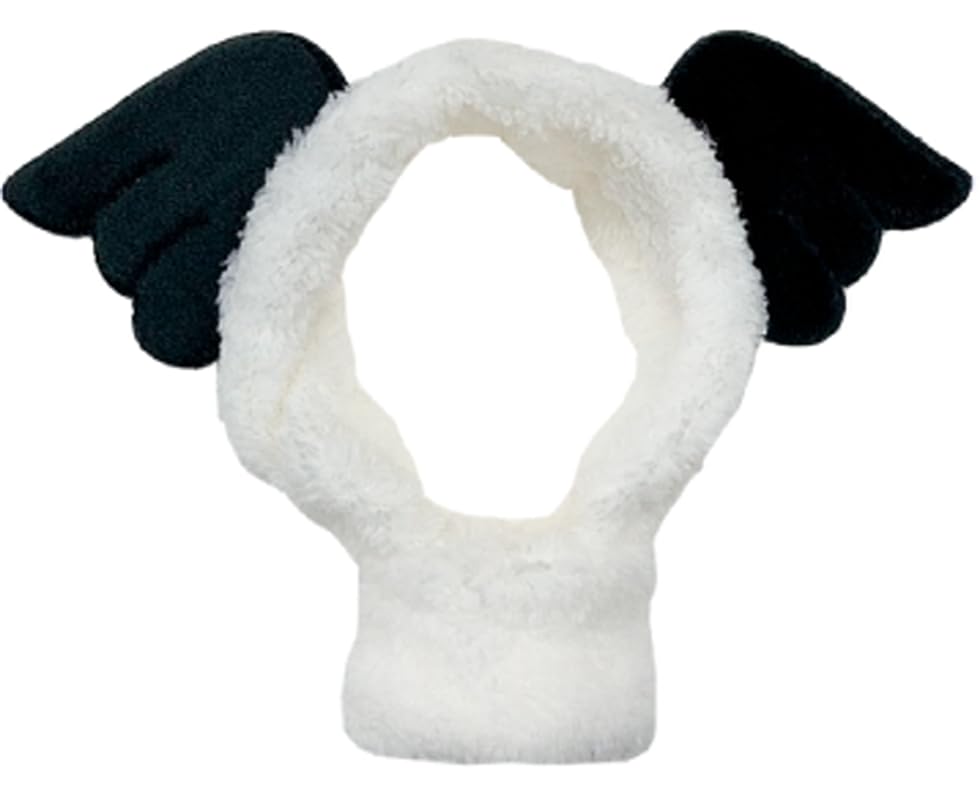 

Чехол для фанлайта K-POP, Плюшевая игрушка на тему животных, Carat Rod, Защитный чехол, Поддержка на концерте, Дьявол, Белый, Черный [Б/У]