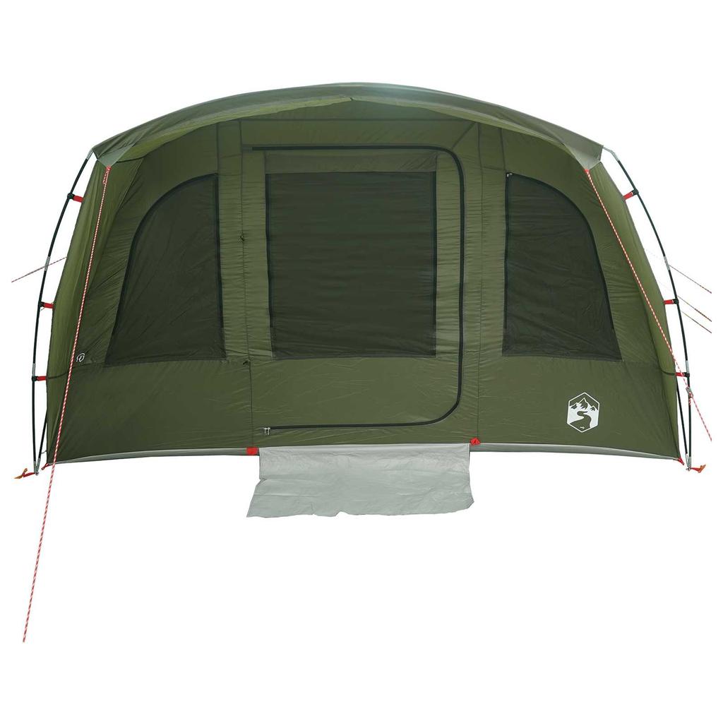 Tunnel Tent Olive Green 427 x 315 x 178 cm Polyester and Steel