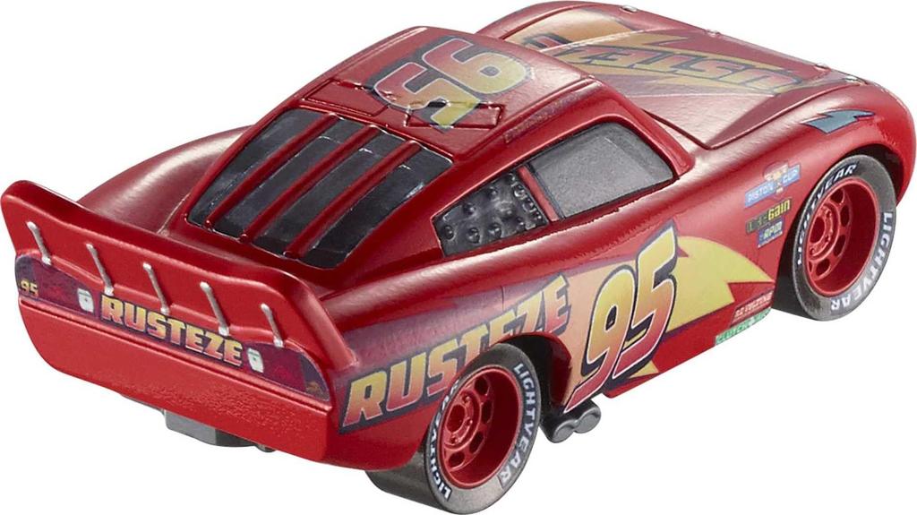 Cars 3: Crossroads Mattel 1:55 Diecast Miniature Car Pack: Rust-eze Lightning McQueen  MATTEL 2017 CARS 3 Rust-eze Lightning McQueen [Used] Disney