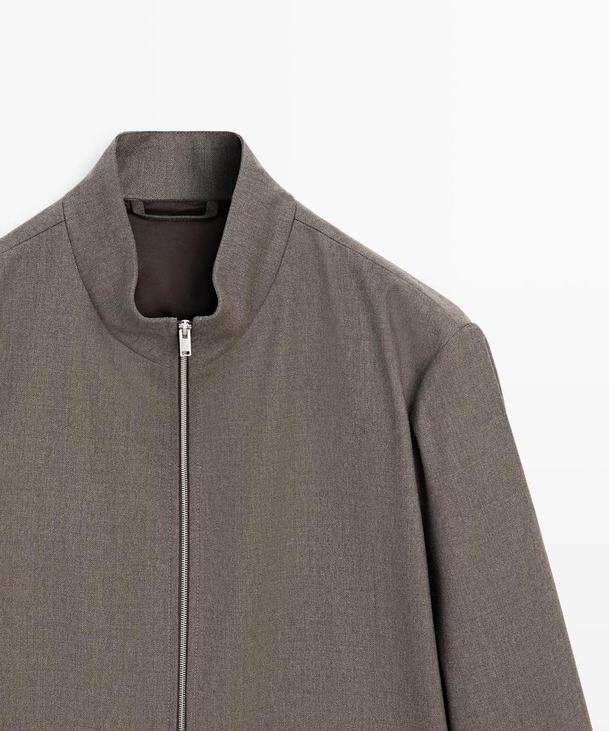 Massimo Dutti Jacke aus Wollmischung