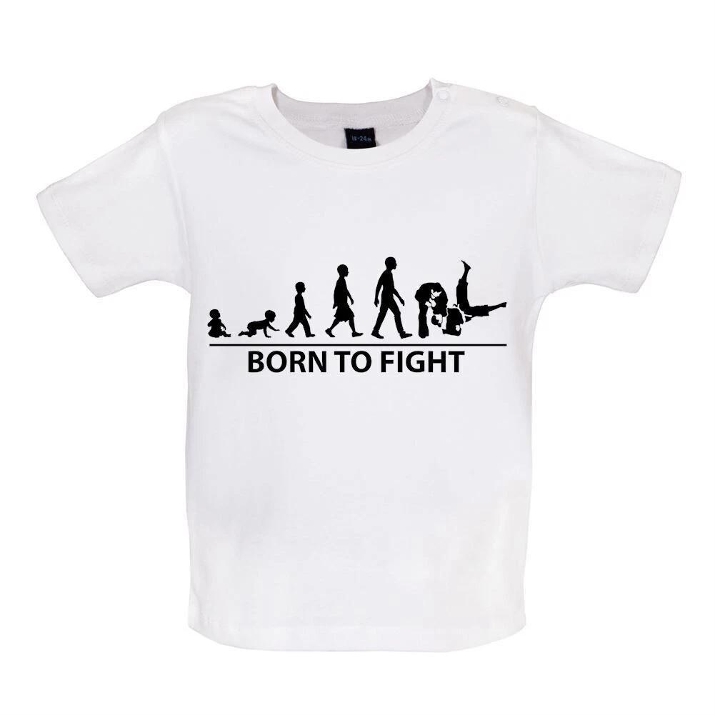 

Born to Fight - Baby T-Shirt / Frog - Love Martial Arts Judo 150