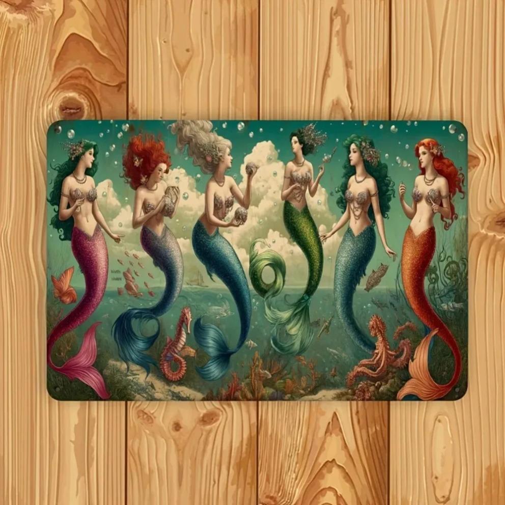 Vintage Princess Metal Sign  Aluminum Plaque Unique Bathroom  Home Wall Decor for Room Interior Decoration