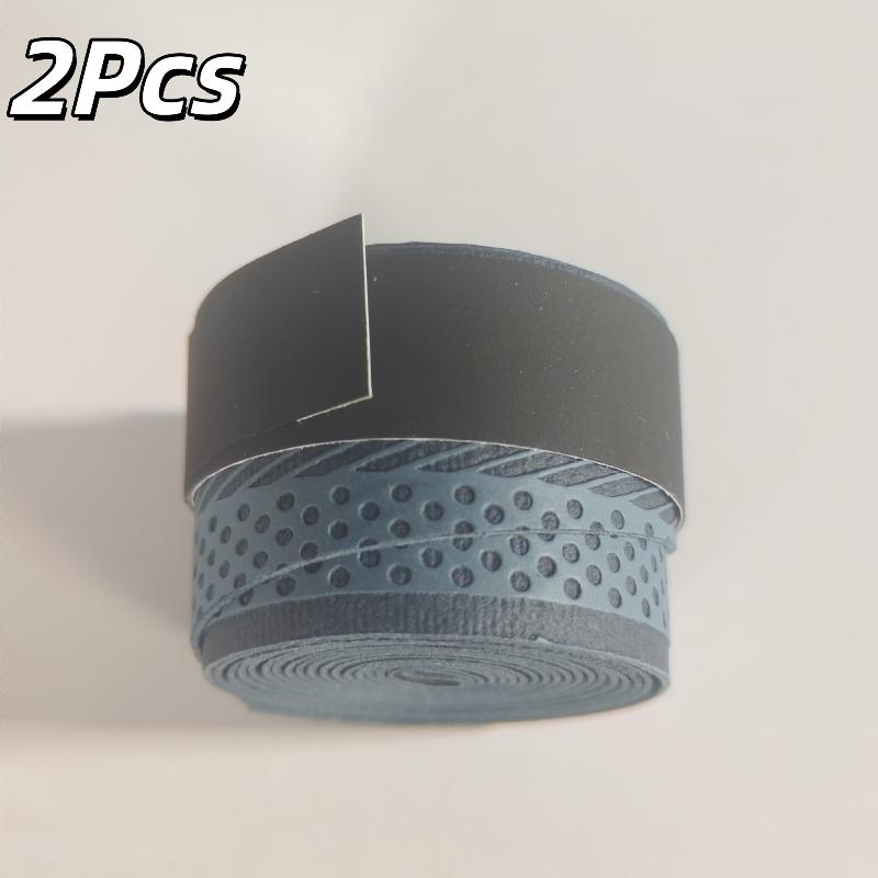 2Pcs Tennis Racket Overgrip Sweat Band Absorption Grip Pu Badminton Racket Handle Grip Tennis Griptape Padel Racket Grip