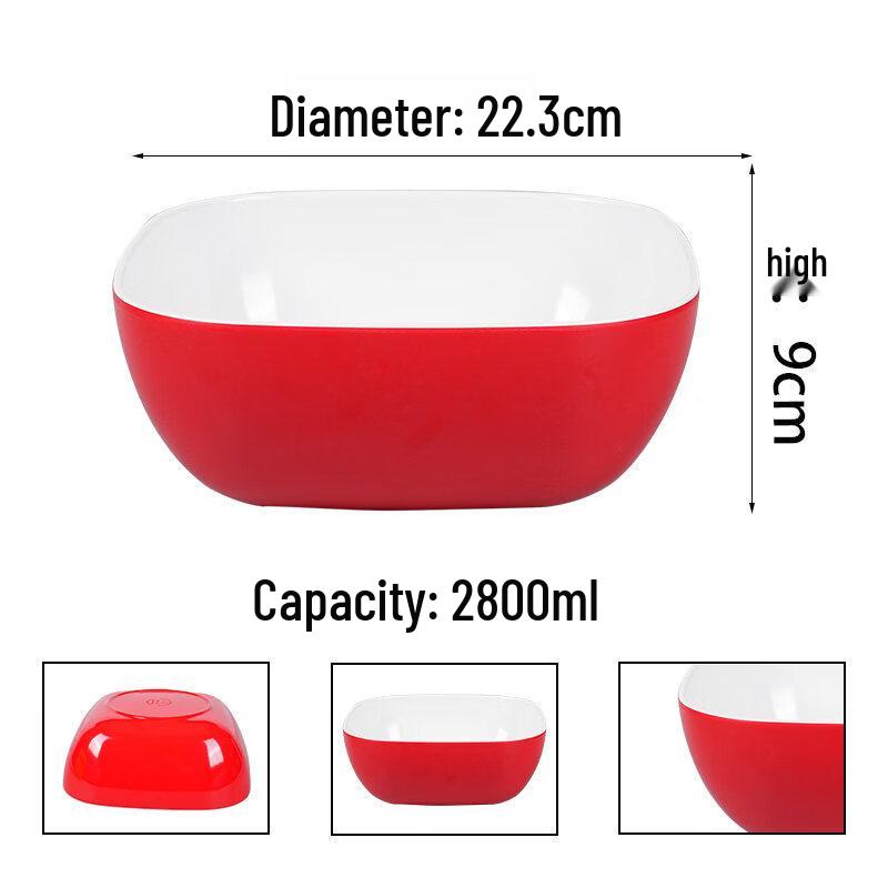 

Yiceng 304 Stainless Steel Round Deep Serving Bowl