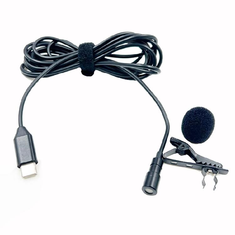 Type C Lapel Mic Compact and Reliable Audios Solution fit for Phone 15 Series