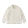 Solew Varsity Neck Fleece Jumper_Ivory