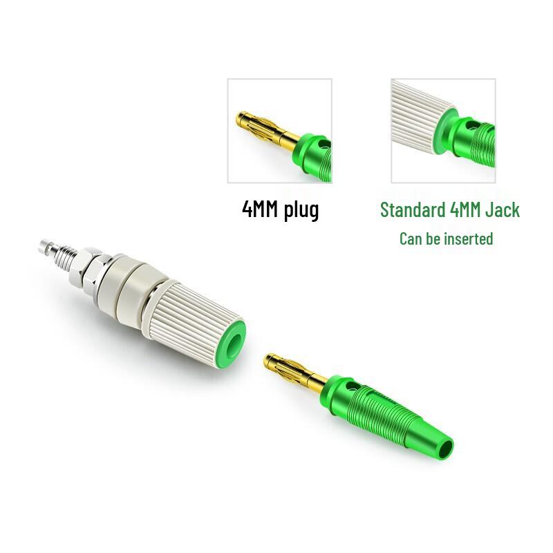 HUIJUN 4MM Gold-Plated Banana Plug
