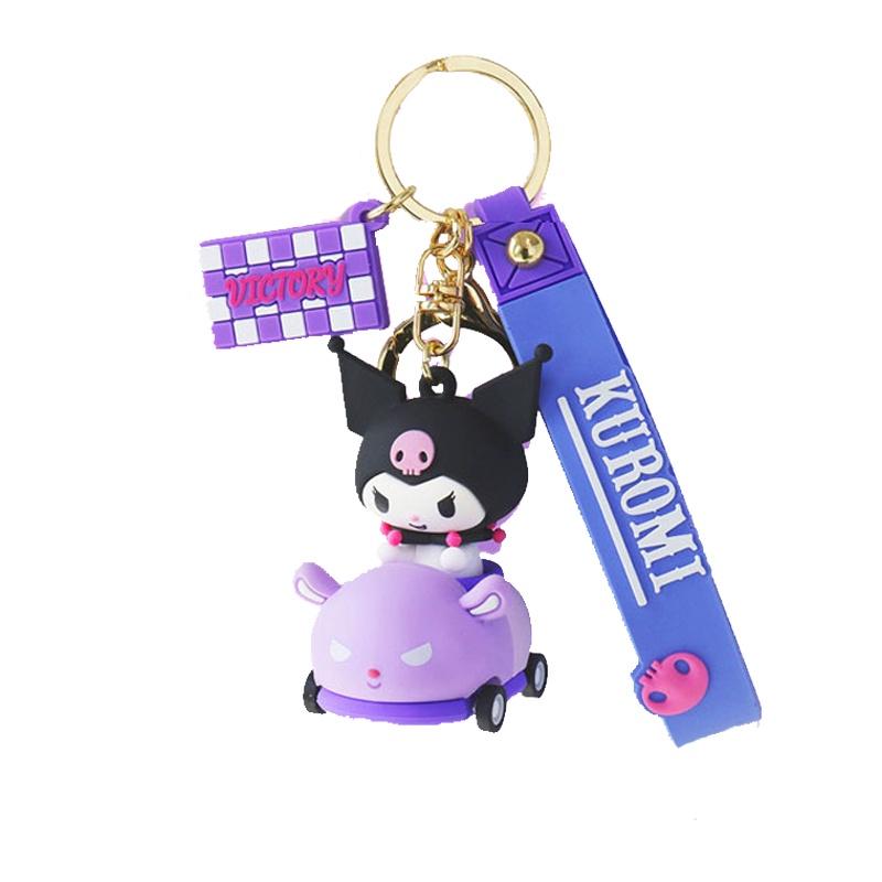 Kuromi/my Melody Keychain Figures Pendant Xmas Birthday Gifts