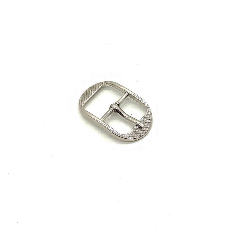 In Stock 1  Zinc Alloy D-Shaped Needle Buckle: Adjustable 25mm Bag or Luggage Strap Accessory белый