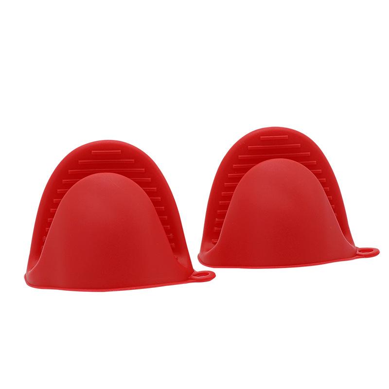 Silicone Anti-heat Grip Thick Microwave Hand Grip Kitchen Baking Mitts
