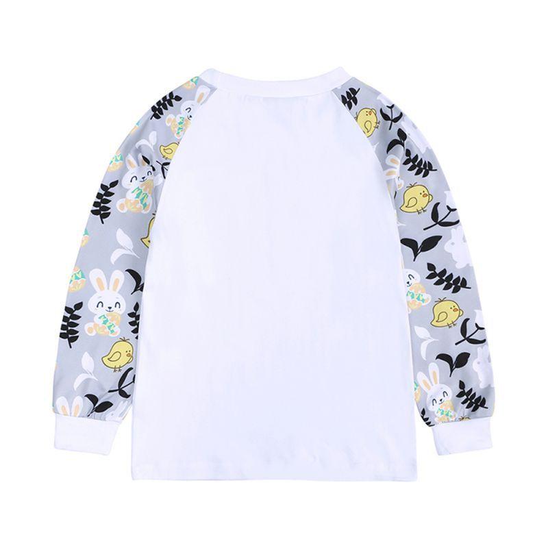 1-13 Years Kids Pajama Set Long Sleeve Sweatshirt and Pants Loungewear