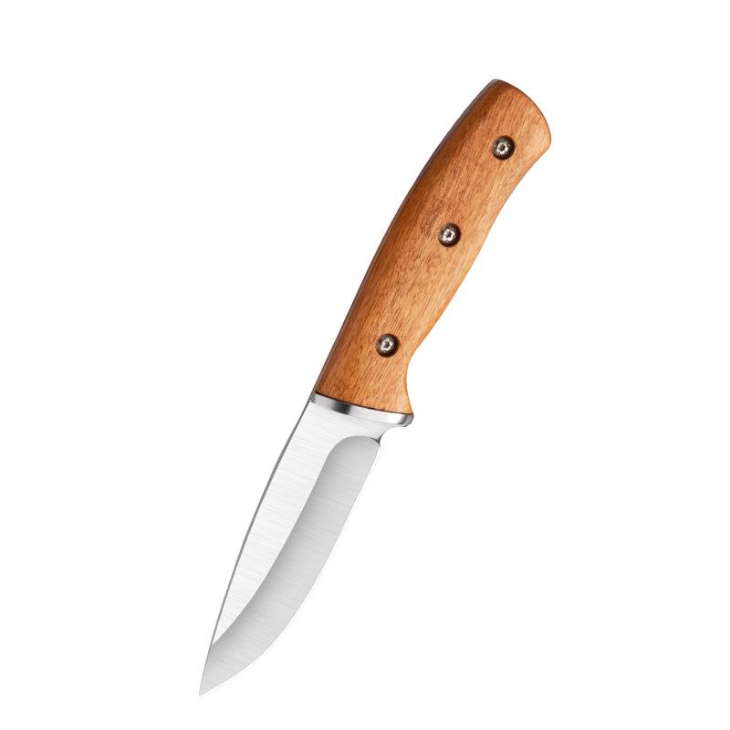 Cuchillo tibetano para cortar cordero hecho a mano de Mongolia