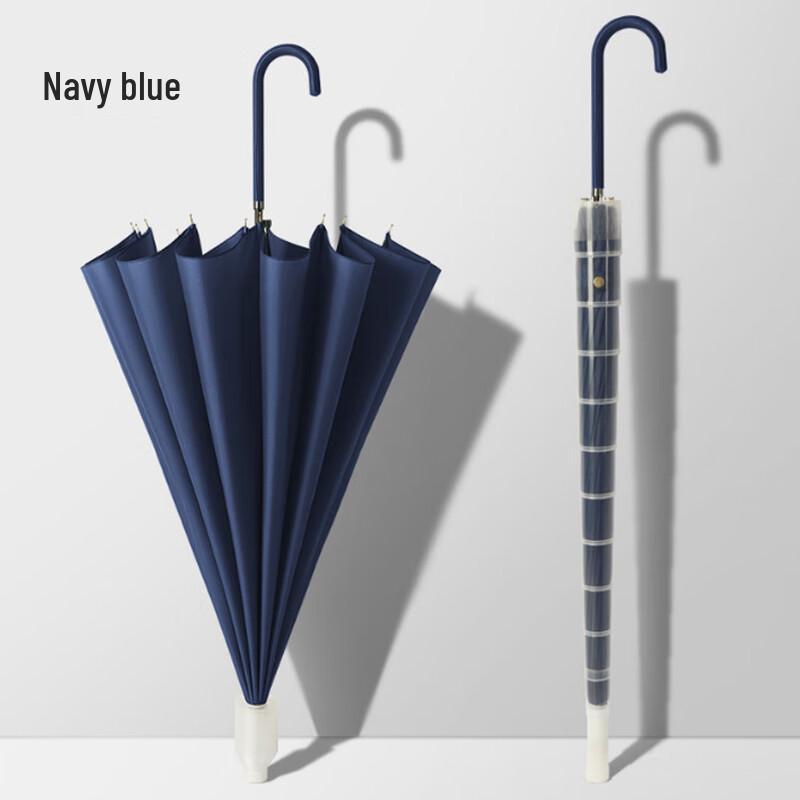 16-Rib Straight All-Weather Umbrella