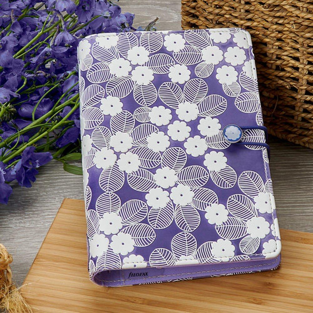 Filofax Impression Bible Purple White System Organizer 028709 (Official Import)