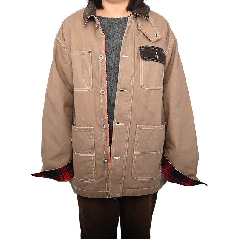 Converse FW/AW24 Shirt Men s Brown 10028111-A02 XL