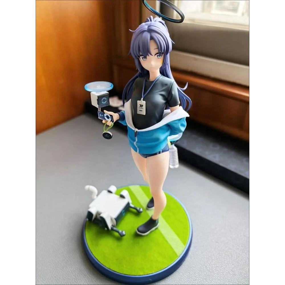 

Anime Hayase Yuuka Figure Blue Archive Action Figures Gymnastics Uniform Girls Figurine Pvc Doll Decora Statue Model Playthings Gifts with box абрикосовый