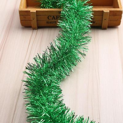 Foil Tinsel Ribbon Garland For Christmas Decoration Xmas Tree Wrapping Ribbon Christmas Ornaments For New Year Birthday Party