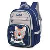 Kids Capacity Big Contrast Color Backpack With Cartoon Animal Tiger Design Cat