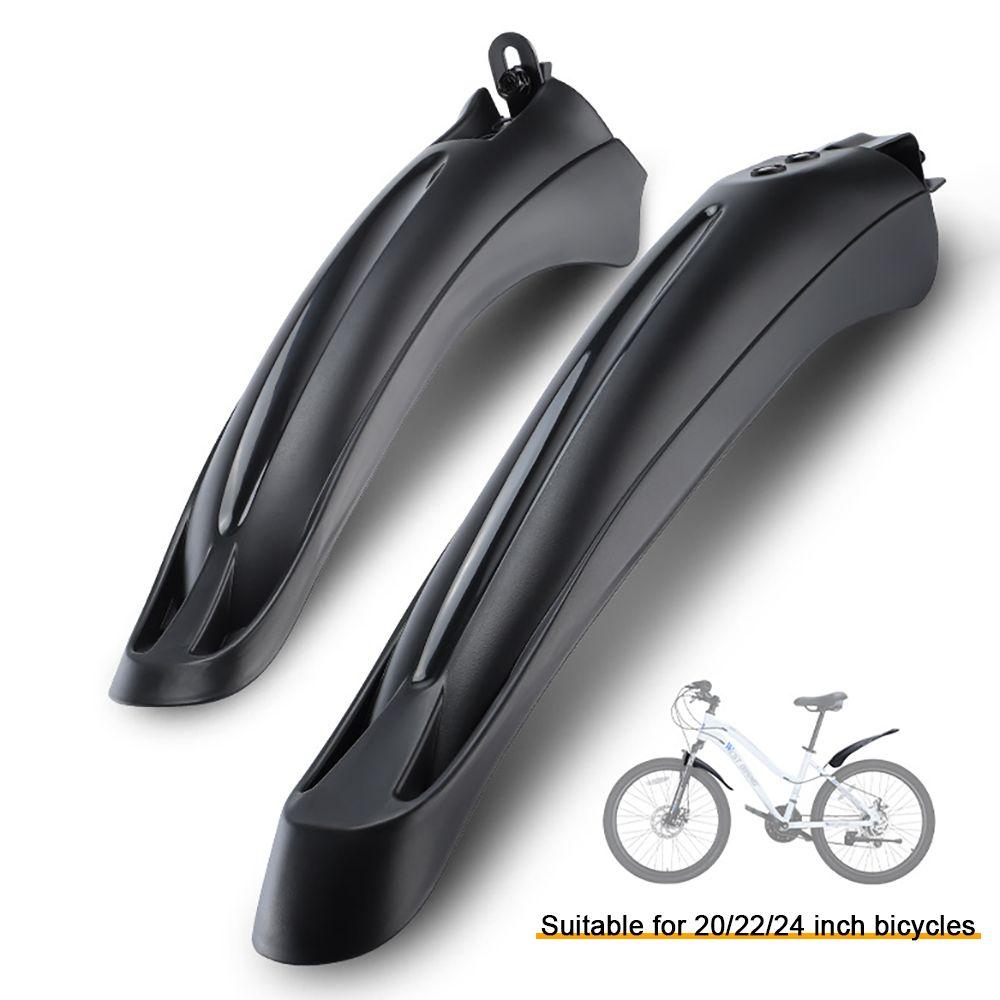 2Pcs 20/22/24 in Cycling Splash Guard Front and Rear Bicycle Mudguard Rainboards  MTB