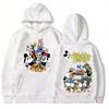 Disney Mickey Christmas Parent-child Set Children's Adult Hoodie Available In Multiple Colors for Autumn and Winter Hoodies